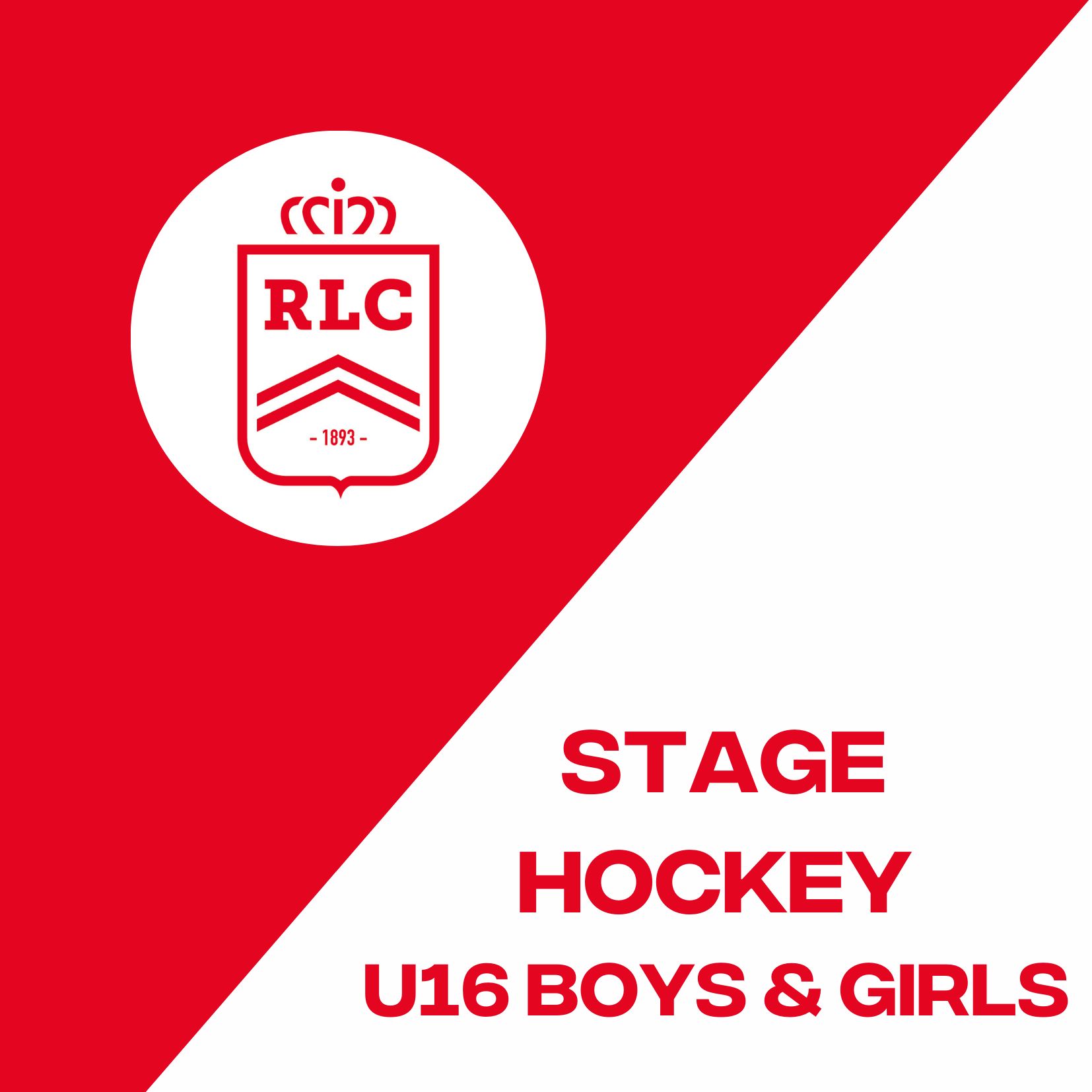 Stage Hockey U16 Boys and Girls - Enfant né en 2006-2007